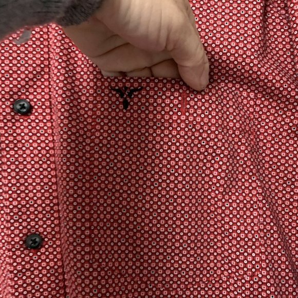 Wrangler 20X Competition Advanced Comfort‎ Long Sleeve XL Tall Plaid Red Western - Picture 4 of 12